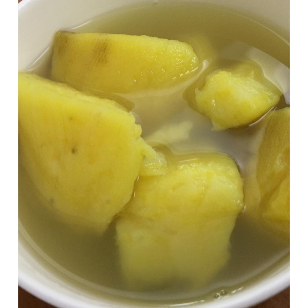 加盐的番薯甜汤