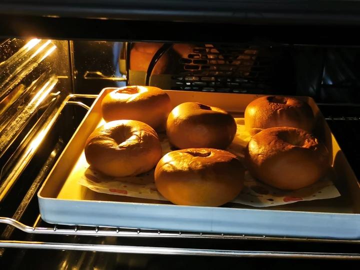 奶香蓝莓乳酪贝果💗新鲜水果香气🥯