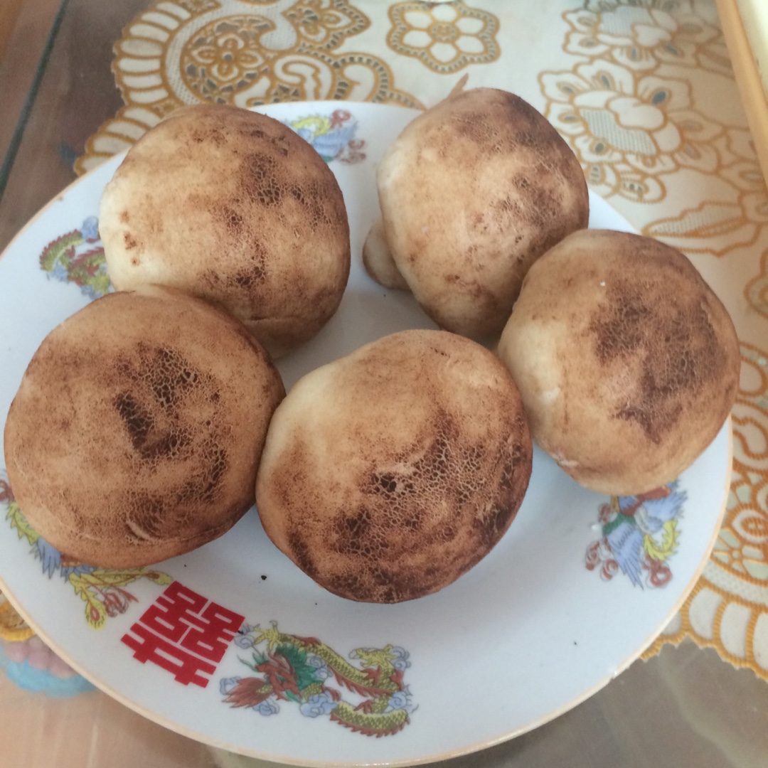 仿真香菇豆沙包