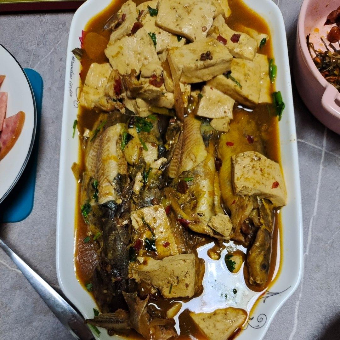 东北菜～酱焖嘎牙子鱼