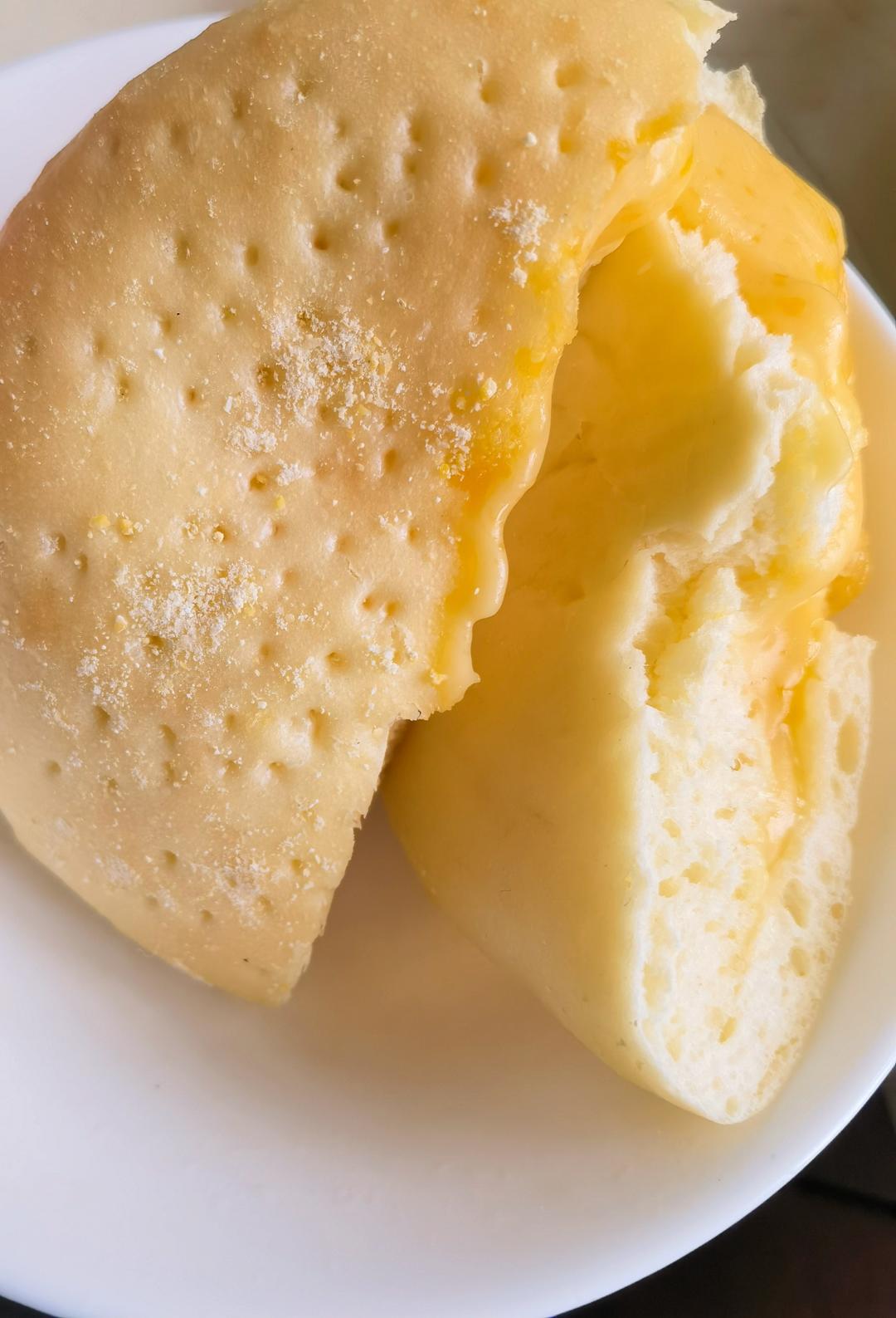 【蒙古奶酪包】烤饼里芝士拉丝！！！