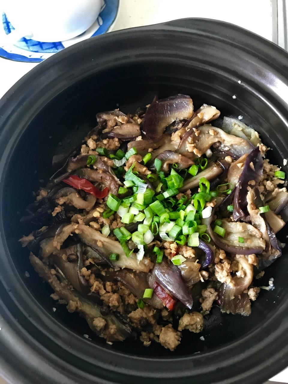 肉末茄子煲