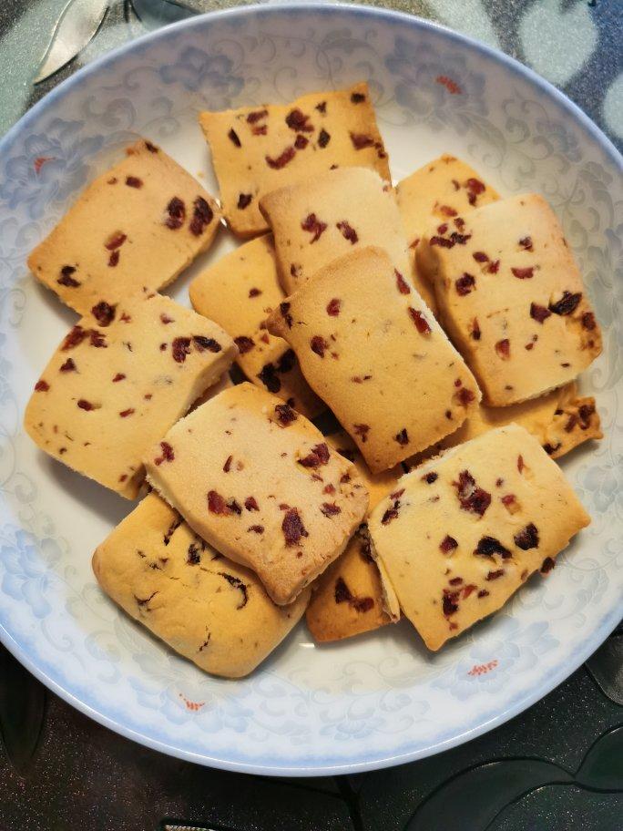 蔓越莓饼干的做法（烤箱做饼干）