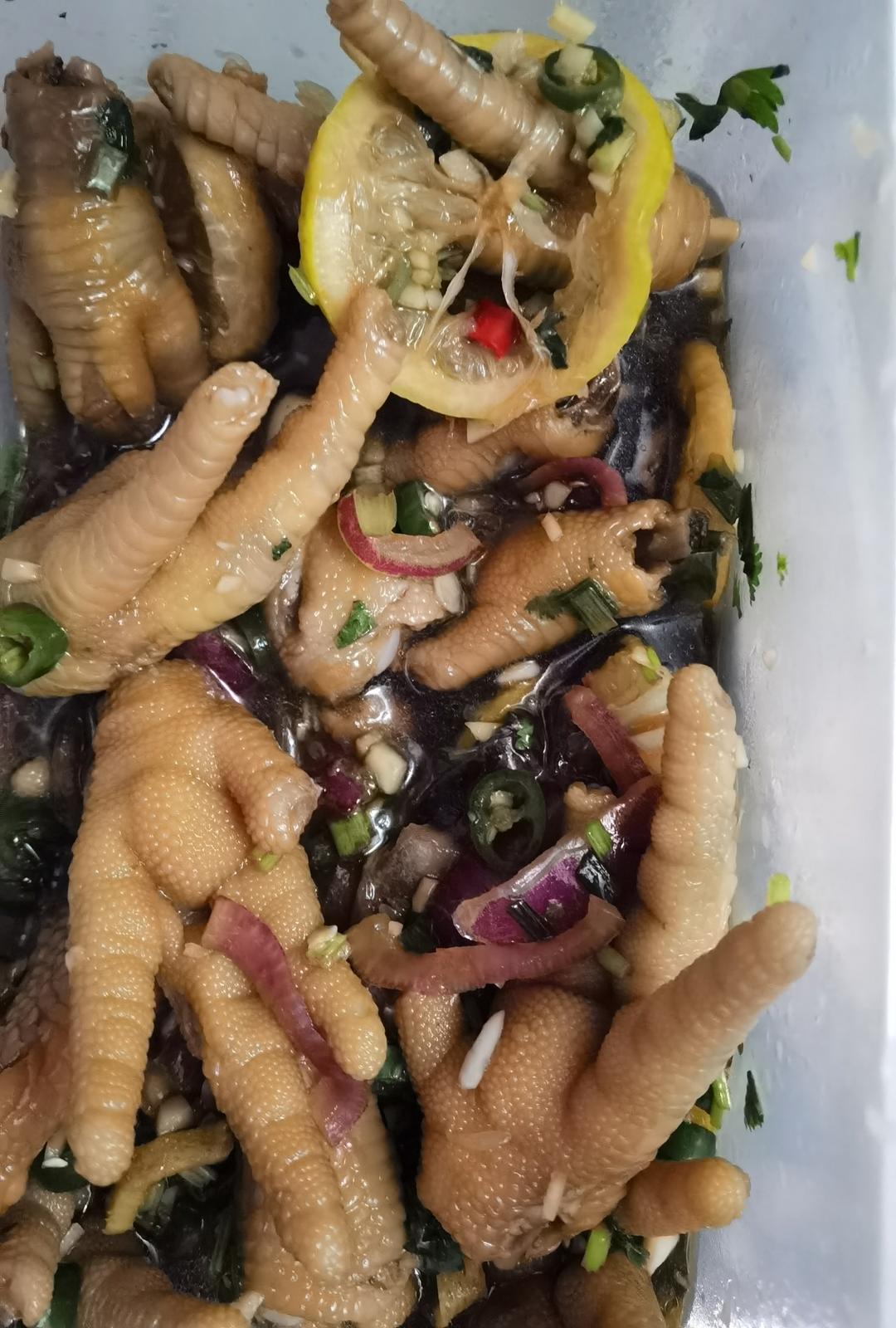 【柠檬酸辣鸡爪】自制超级无敌美味的网红鸡爪