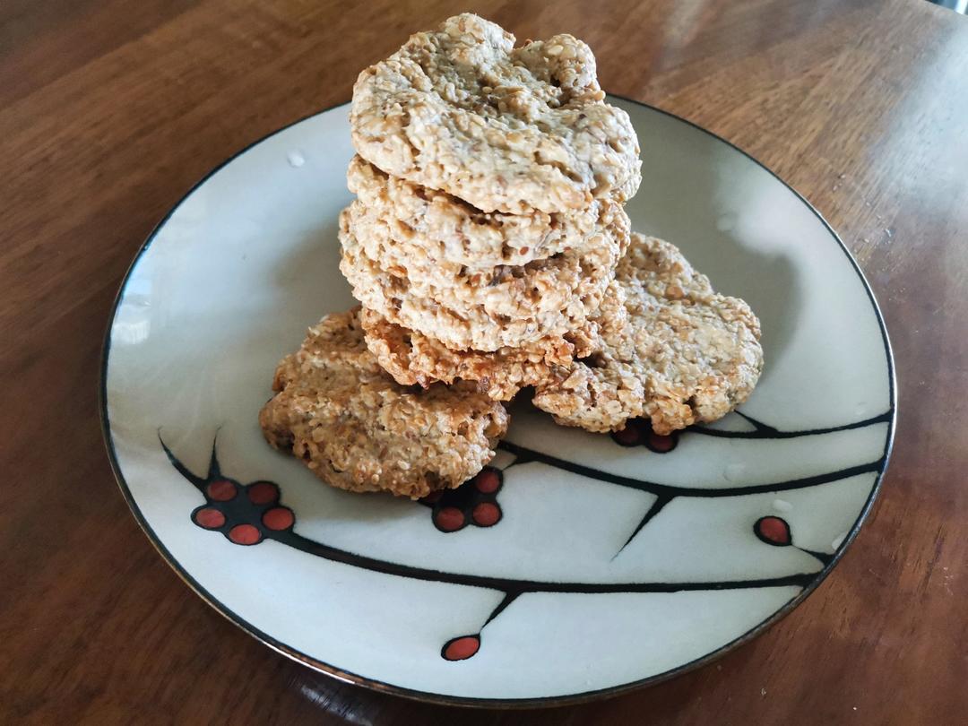 🔥酥掉渣的燕麦饼干🍪