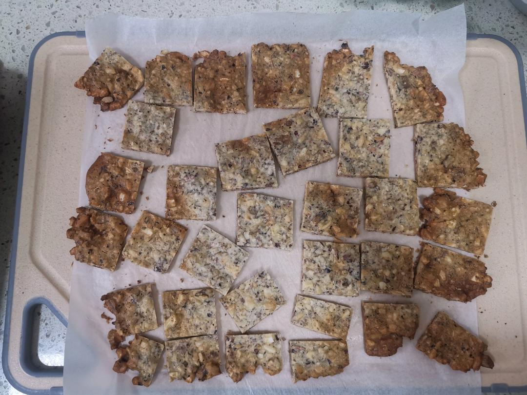 杏仁薄脆，超级香脆！做法简单拌匀就行