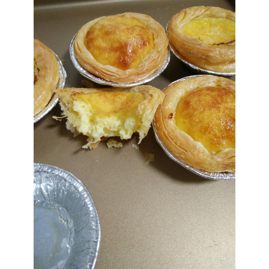 不加淡奶油蛋挞