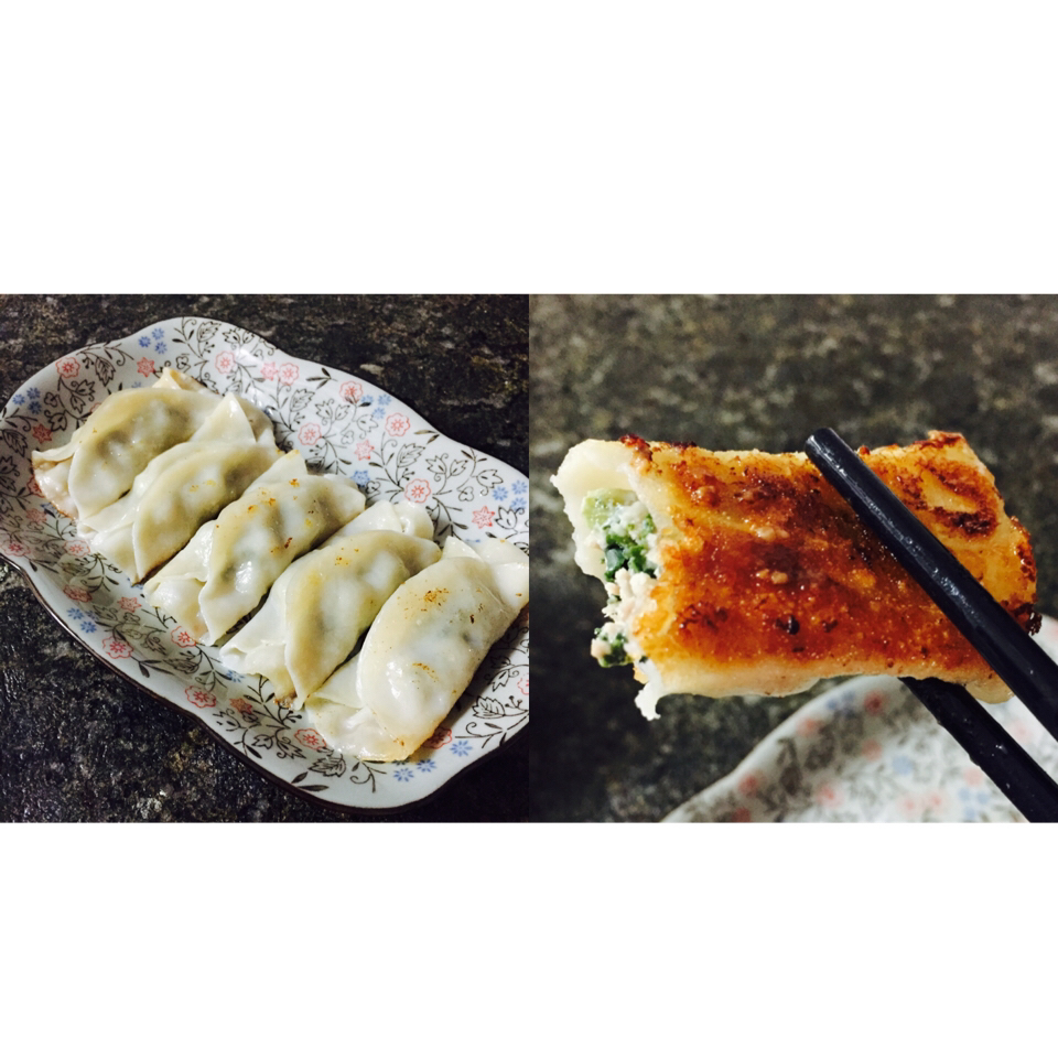 焦香猪肉香菇锅贴