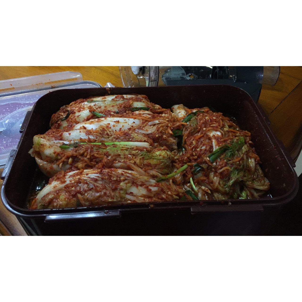 正宗韩国泡菜（youtube上韩国厨师Maangchi的菜谱）