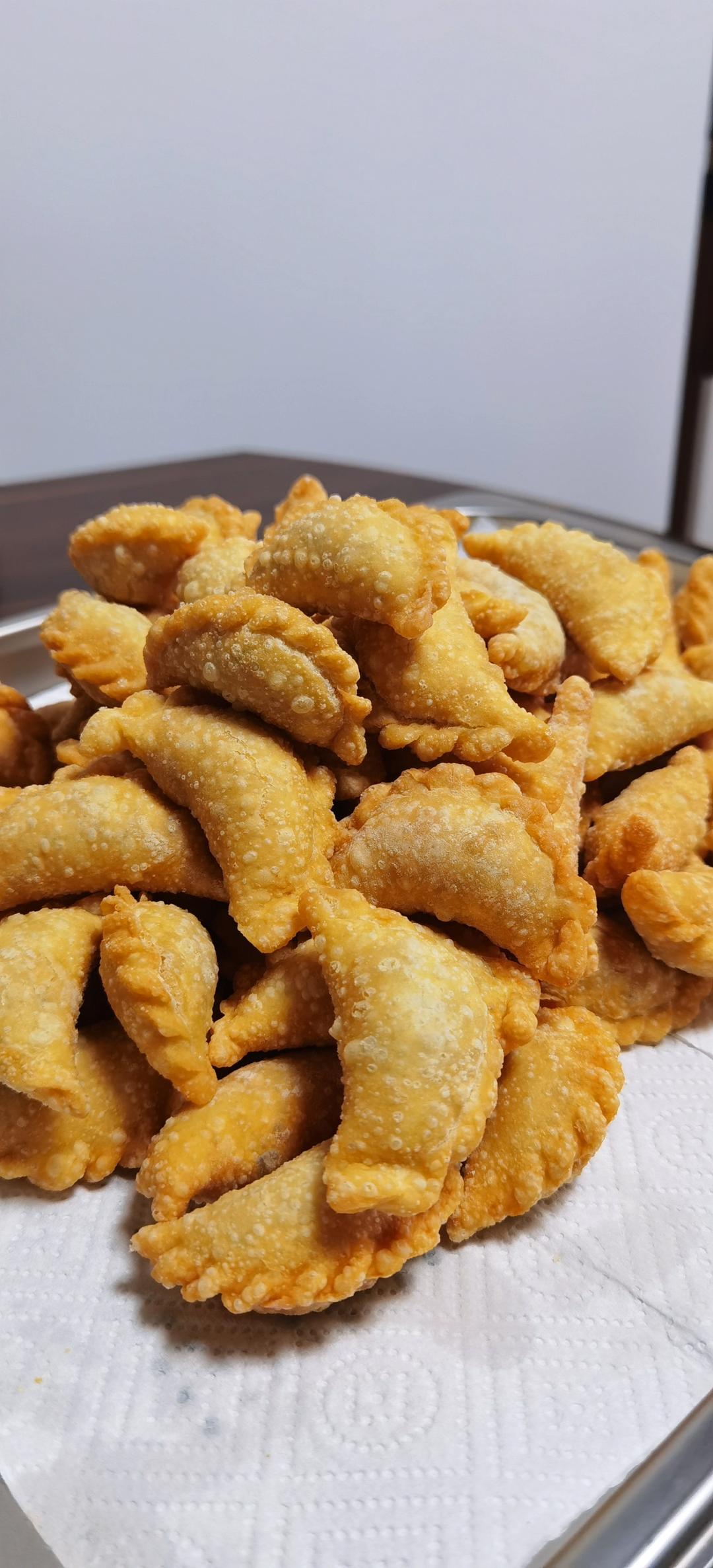 酥到掉渣的油角（油粿）