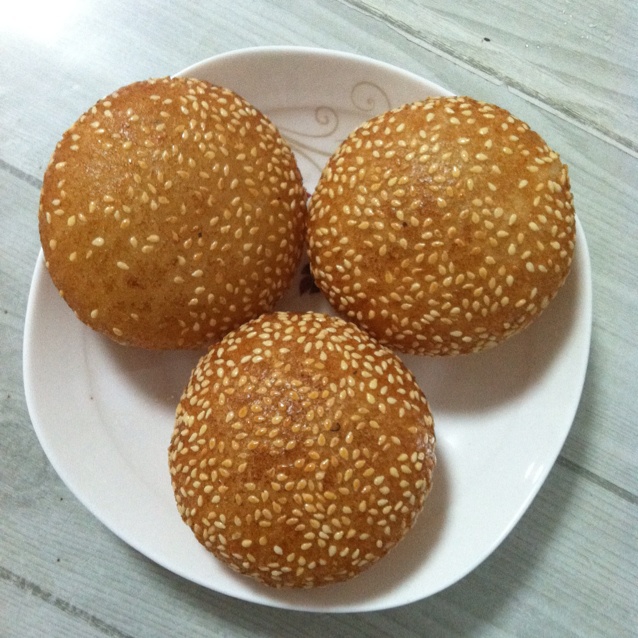 罗宋氏厨房做的糯米空心糍粑