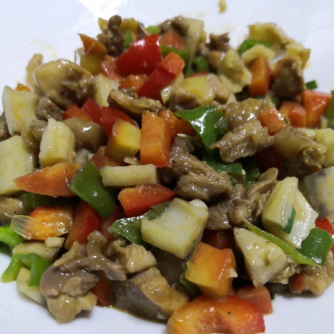 姥姥的新版不辣宫保鸡丁适合孩子口味