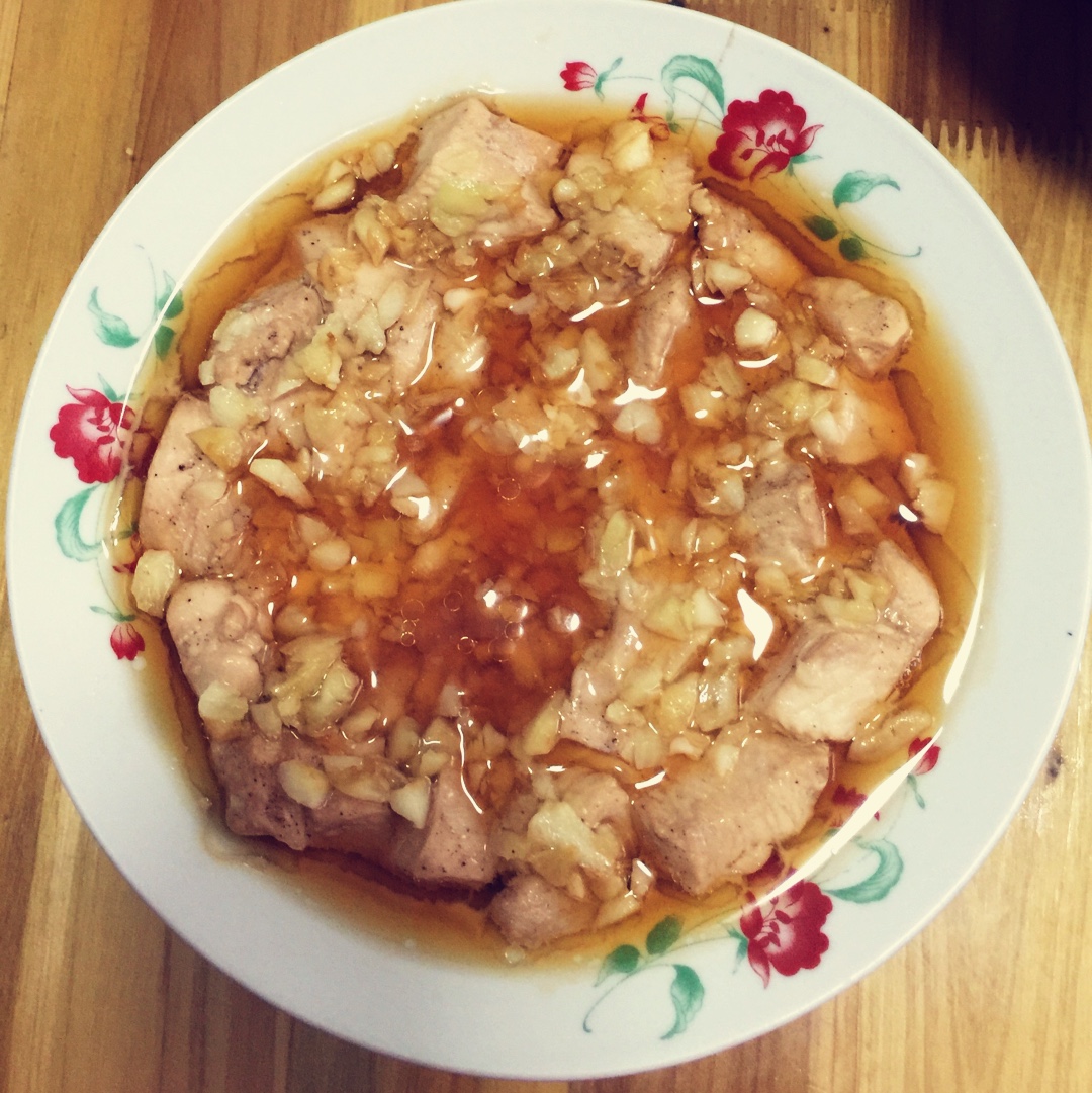 蒜蓉蒸鸡胸（鸡腿）
