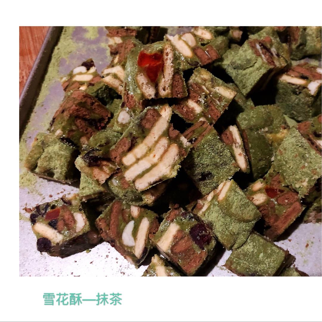 风靡吃货圈的雪花酥