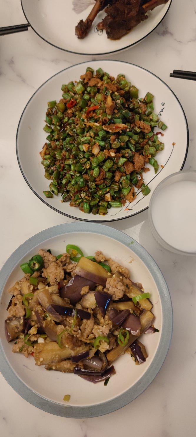 🔥下饭狂魔肉沫豆角/又是三碗米饭
