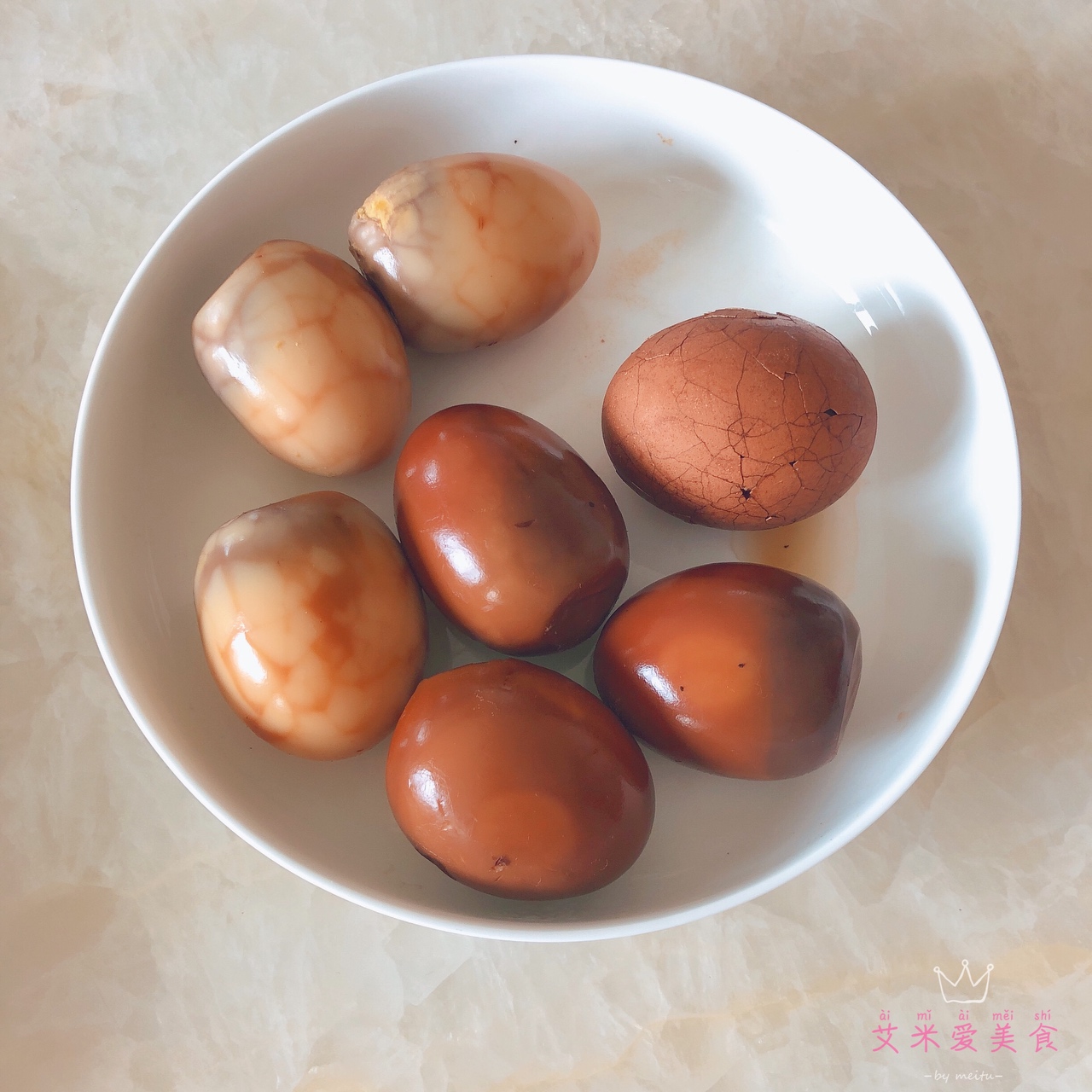 茶叶蛋❤️花纹漂亮好吃易做的做法 步骤8