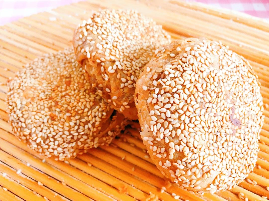 层次超多的麻酱烧饼