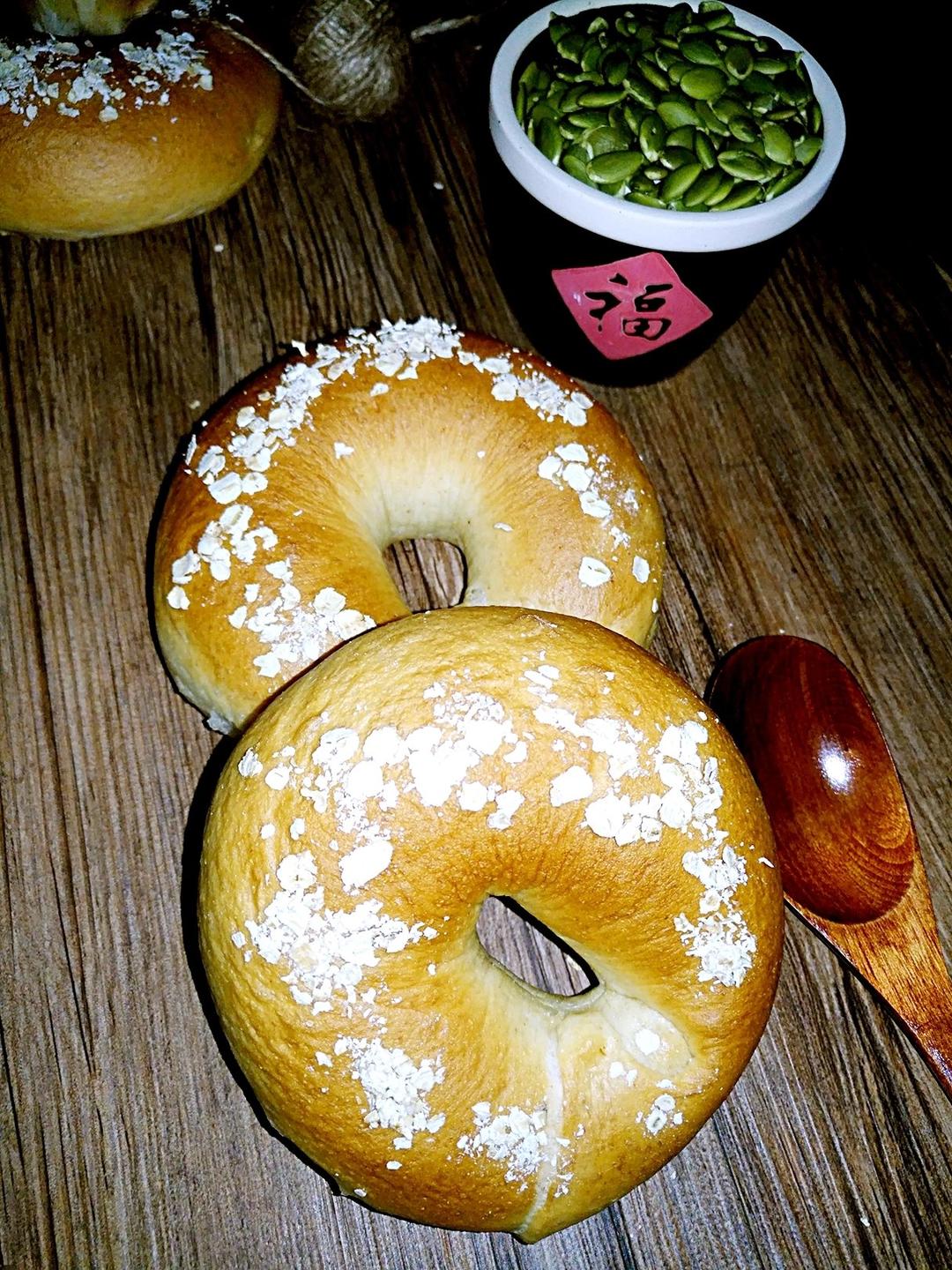 刘小冉v做的全麦贝果