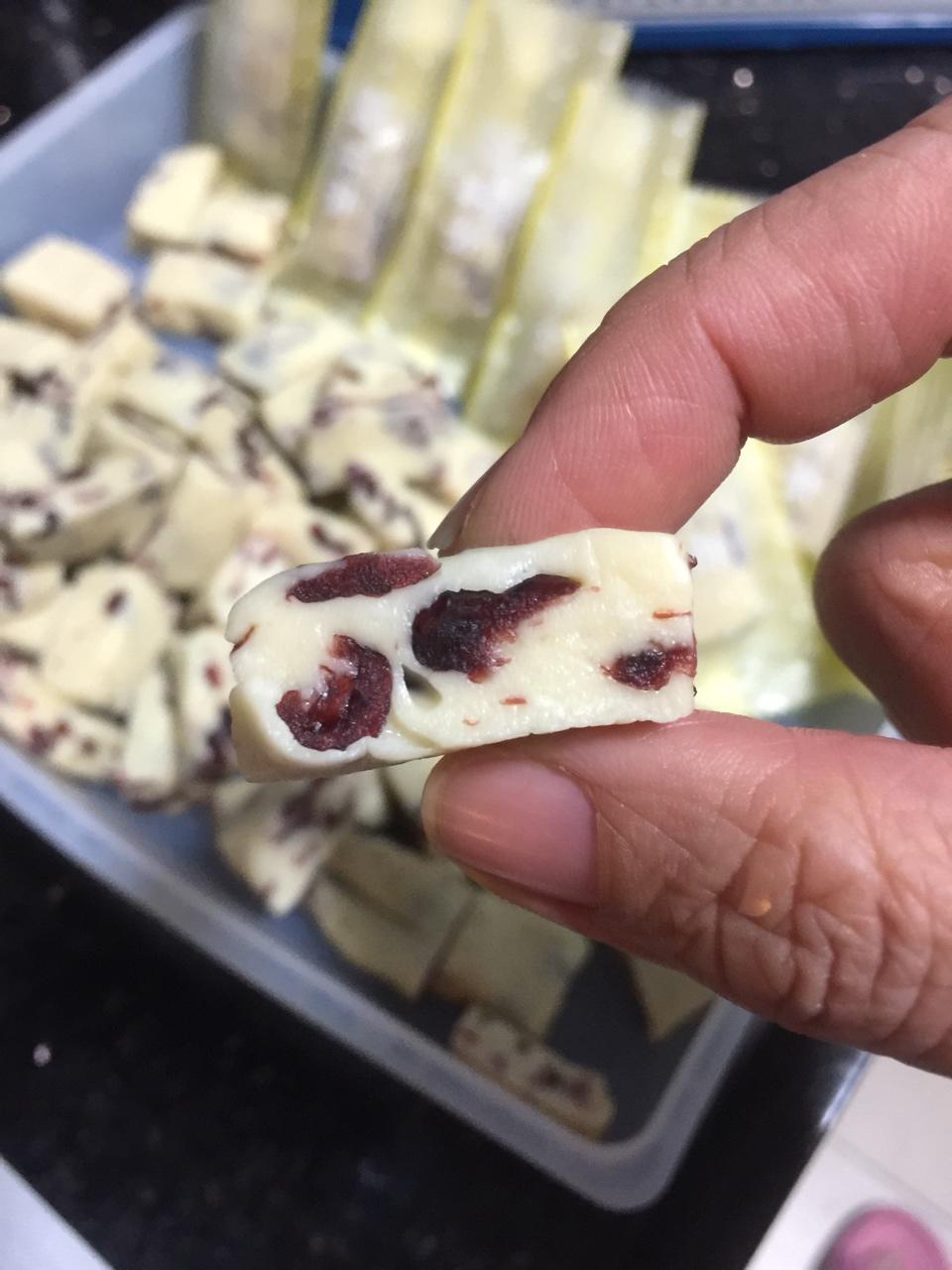 蔓越莓牛轧糖（棉花糖版）