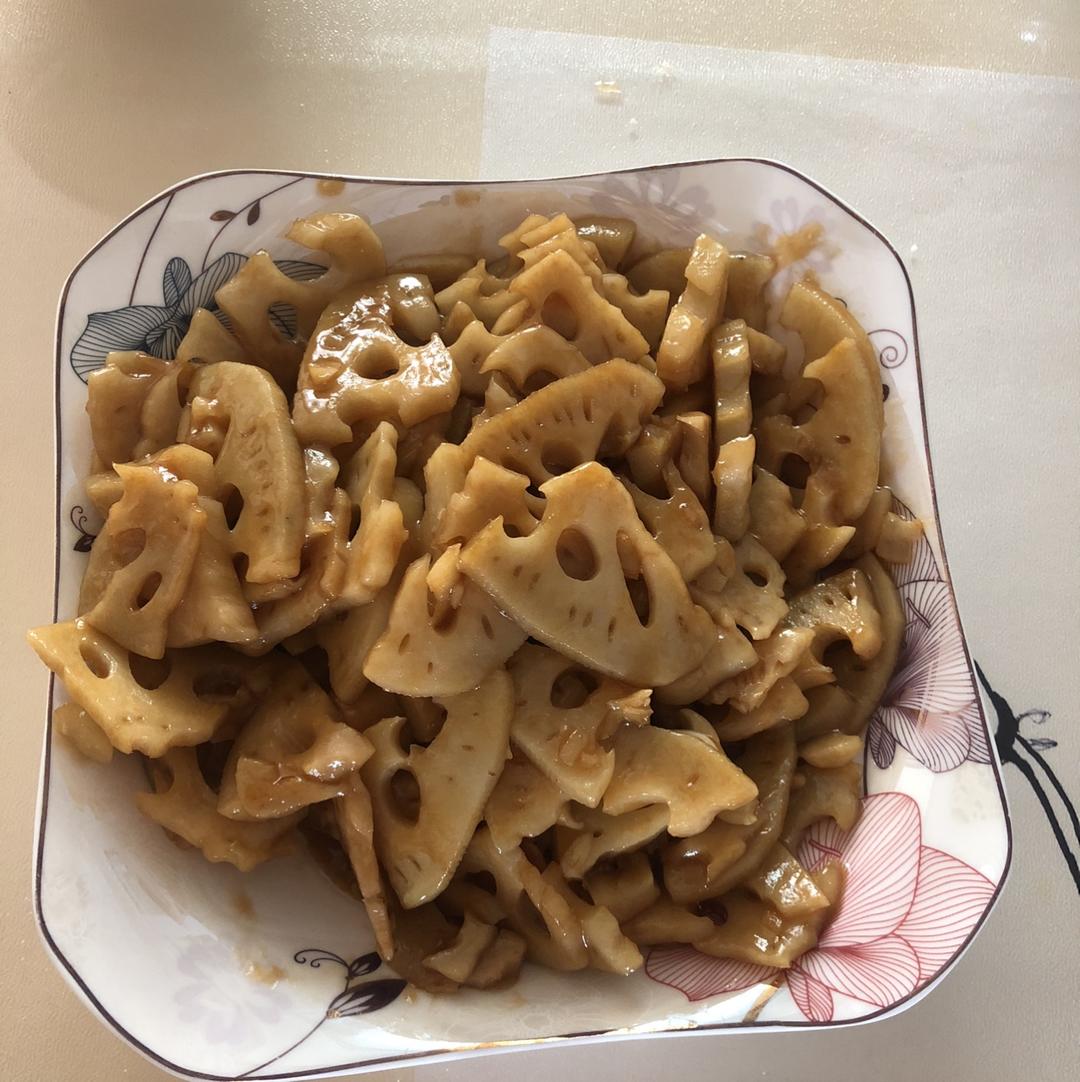 糖醋藕丁