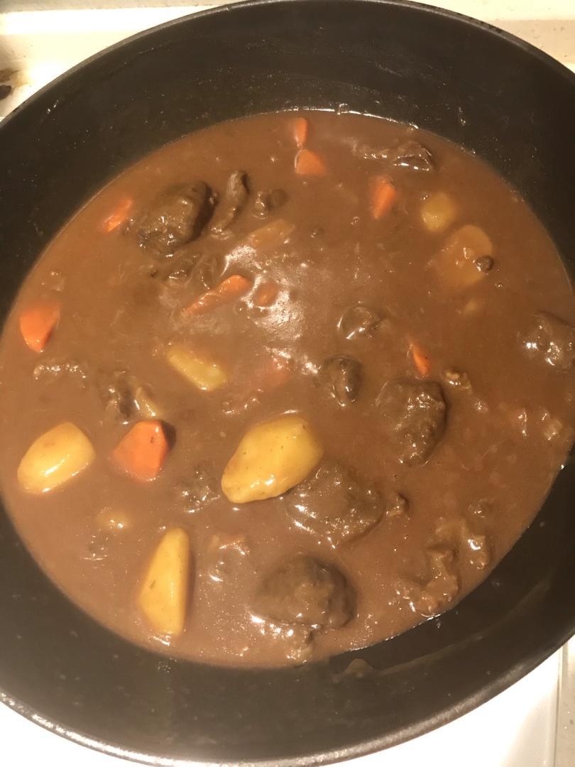 堂妈教你做咖喱牛肉饭