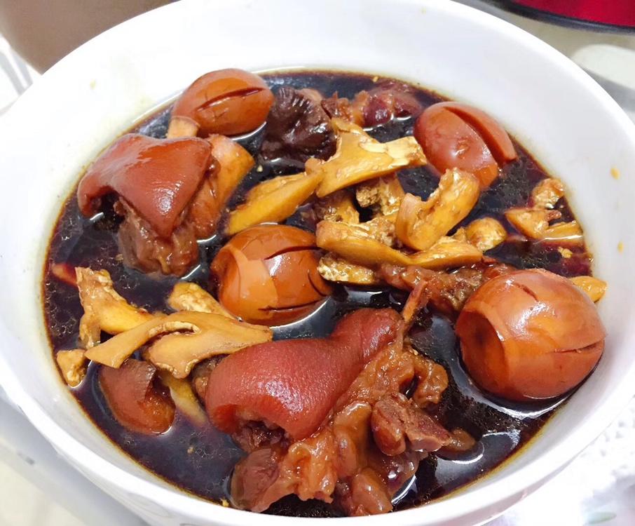 暖心的猪脚姜的做法