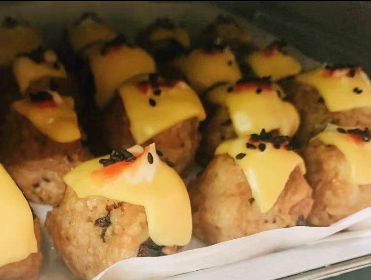 孩子们超喜欢的芝士烤饭团（空气炸锅版）