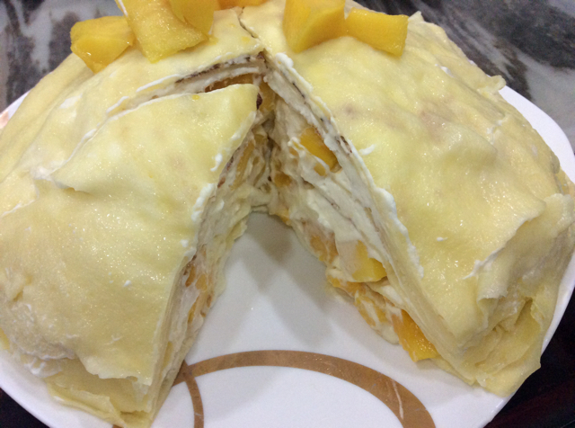 芒果千层蛋糕 6寸