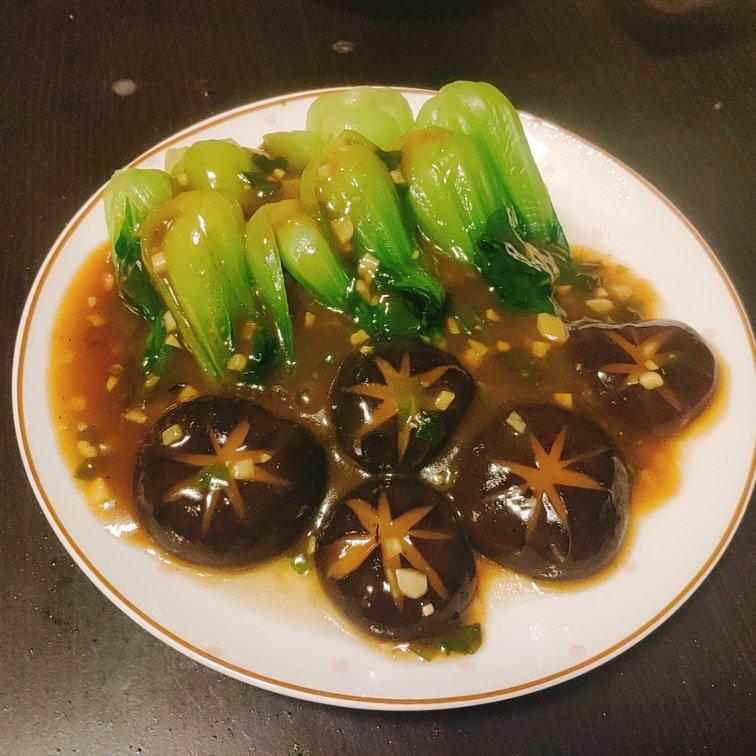 蚝油香菇小油菜