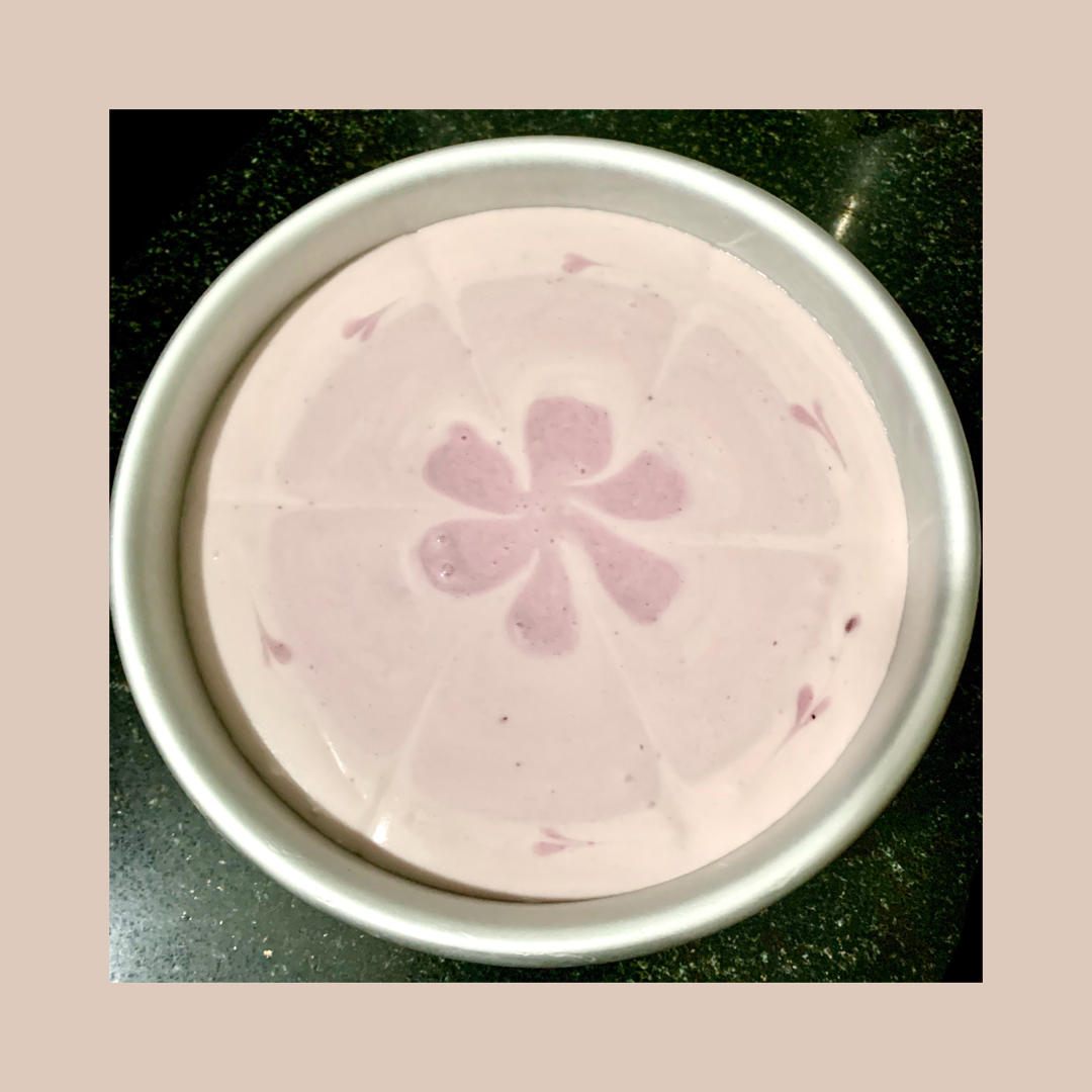 🌸蓝莓酸奶慕斯蛋糕🍰（6寸）