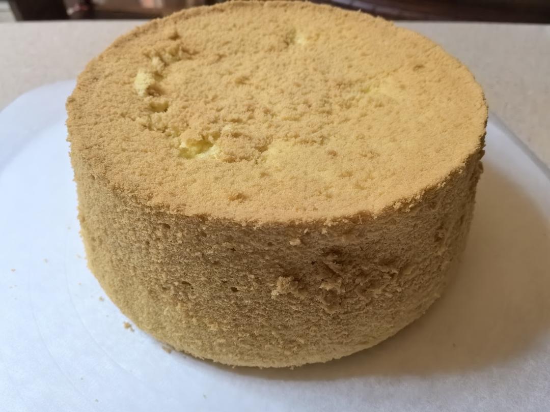 戚风蛋糕（不回缩，裱花打底首选）