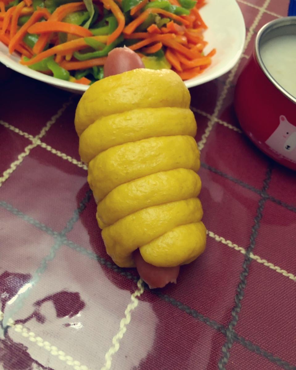 南瓜香肠卷