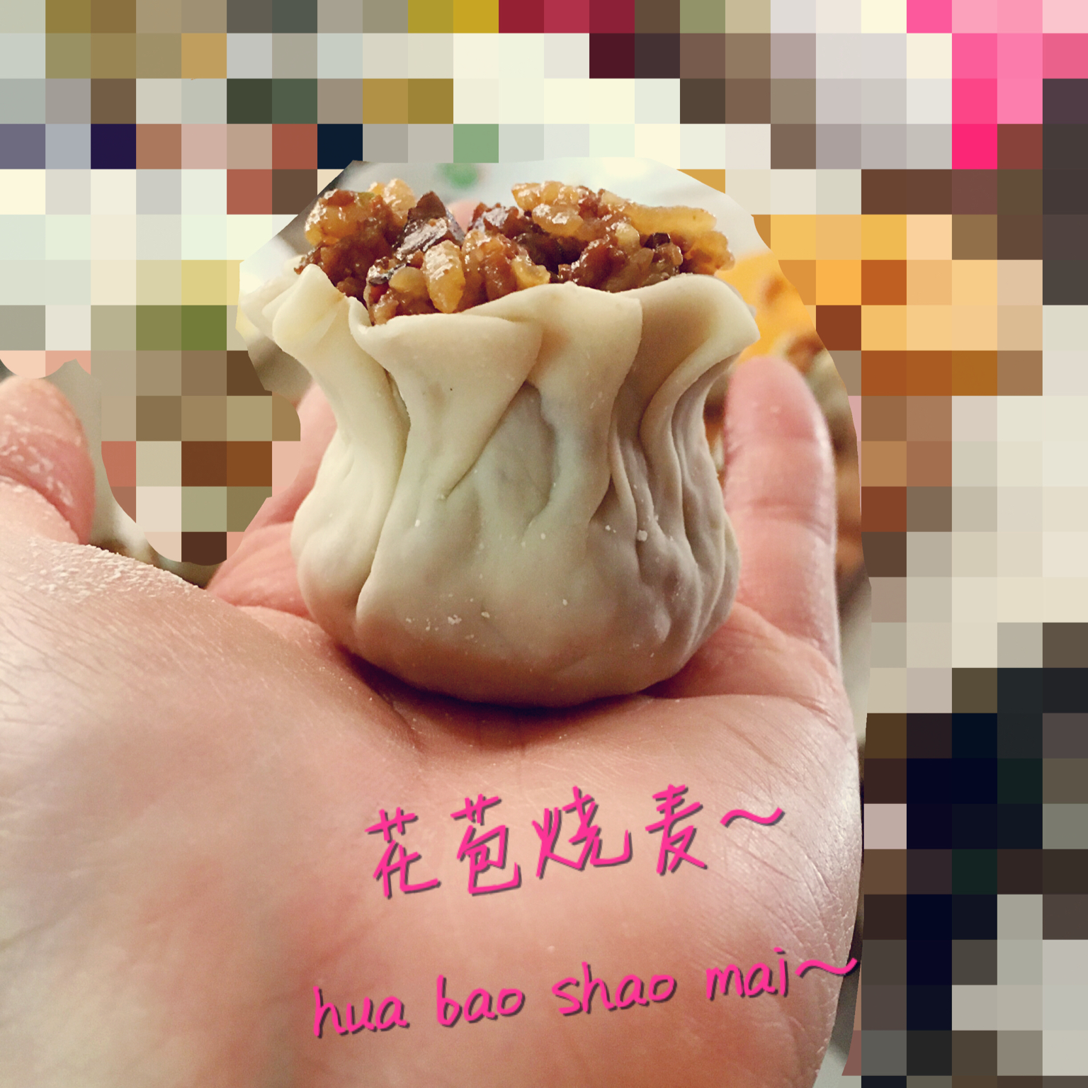 简易糯米烧卖（附烧卖包法）