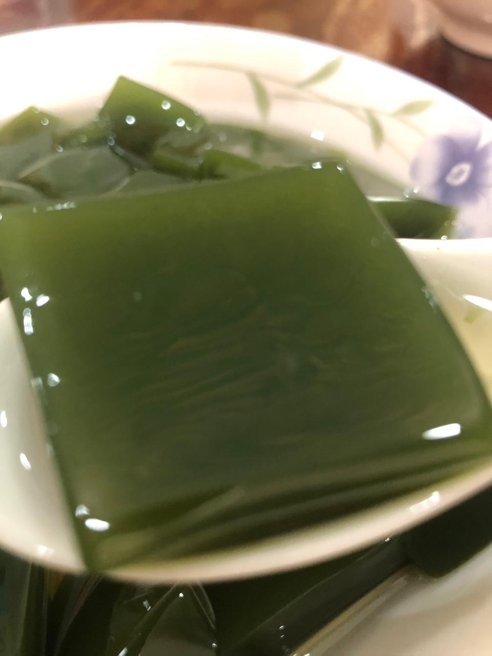 艾草果冻的做法