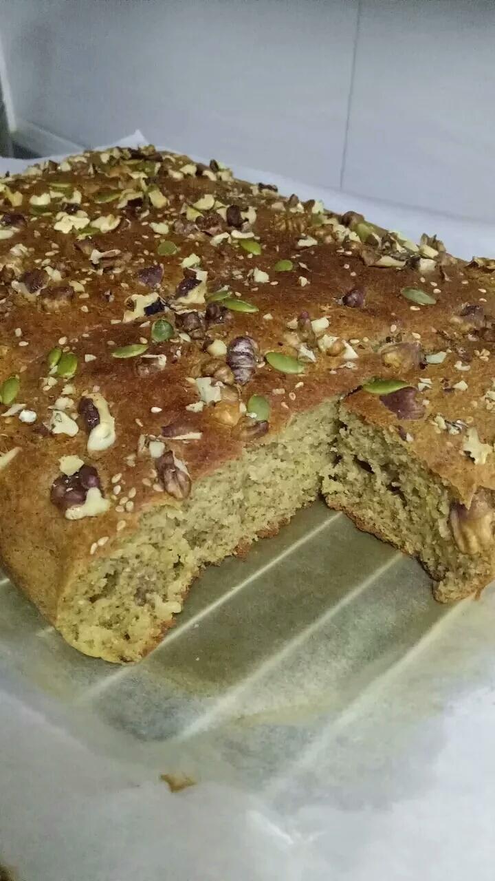 香蕉核桃蛋糕（低油少糖健康版）