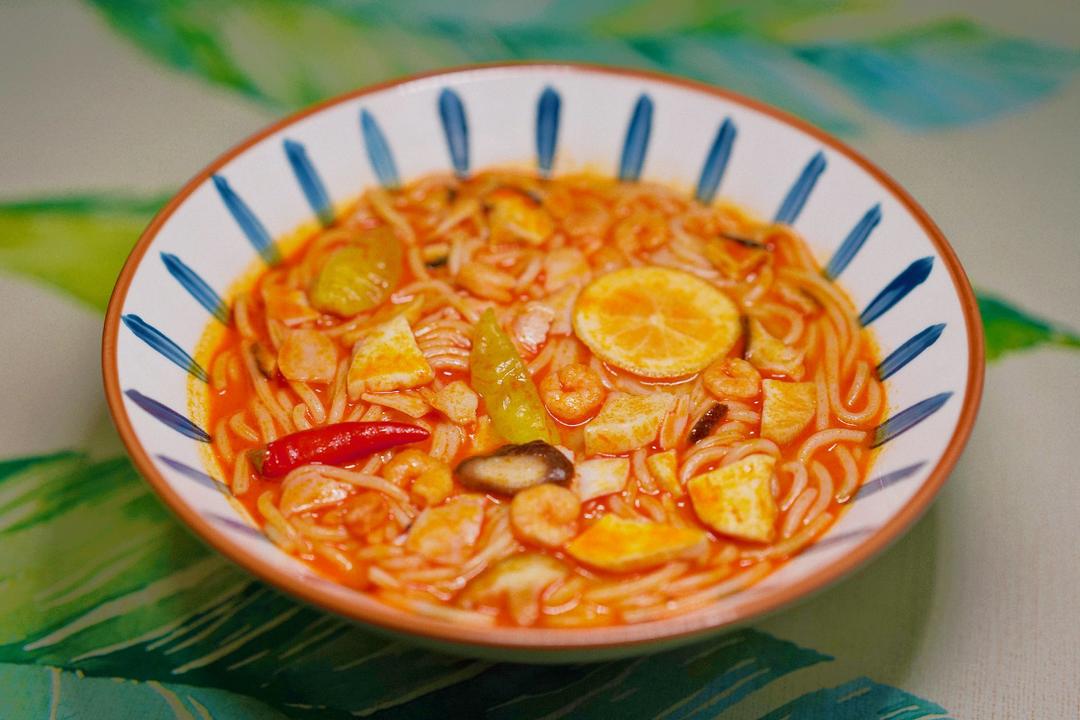 酸酸辣辣の冬阴功鲜虾面