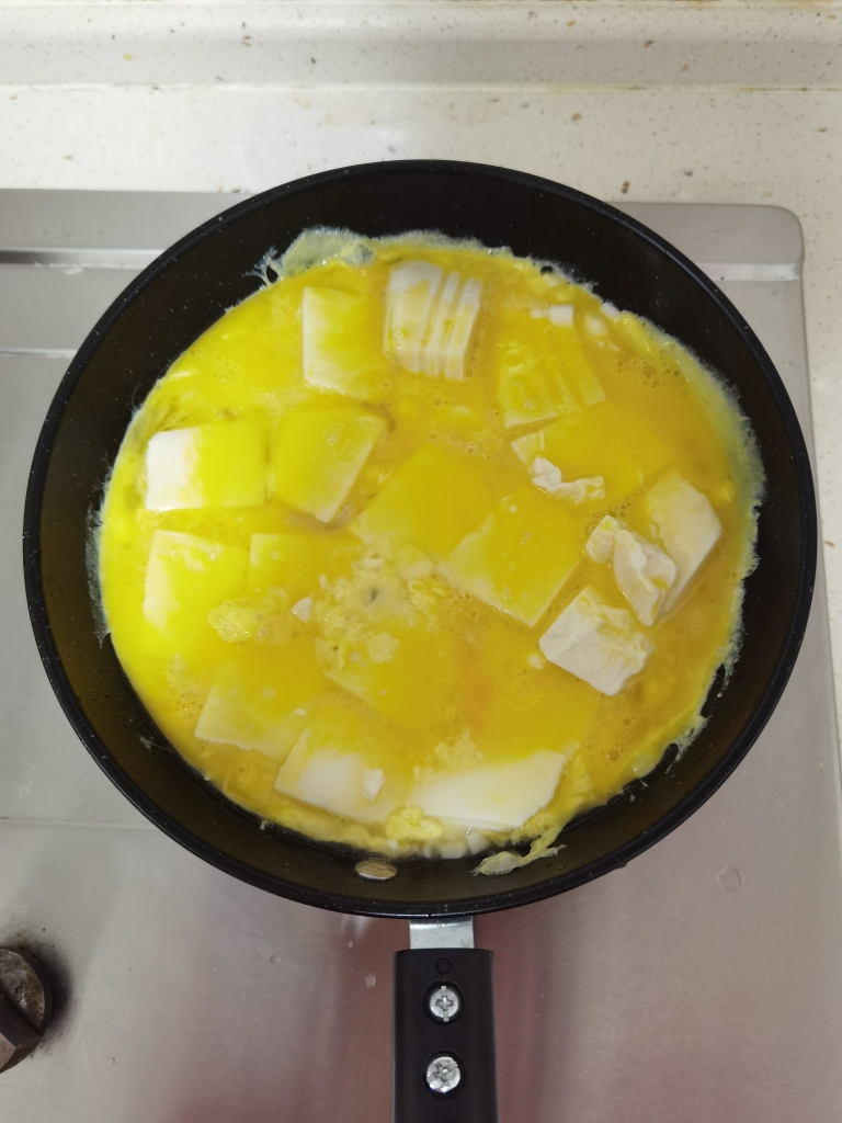 鸡蛋内酯豆腐的做法 步骤5
