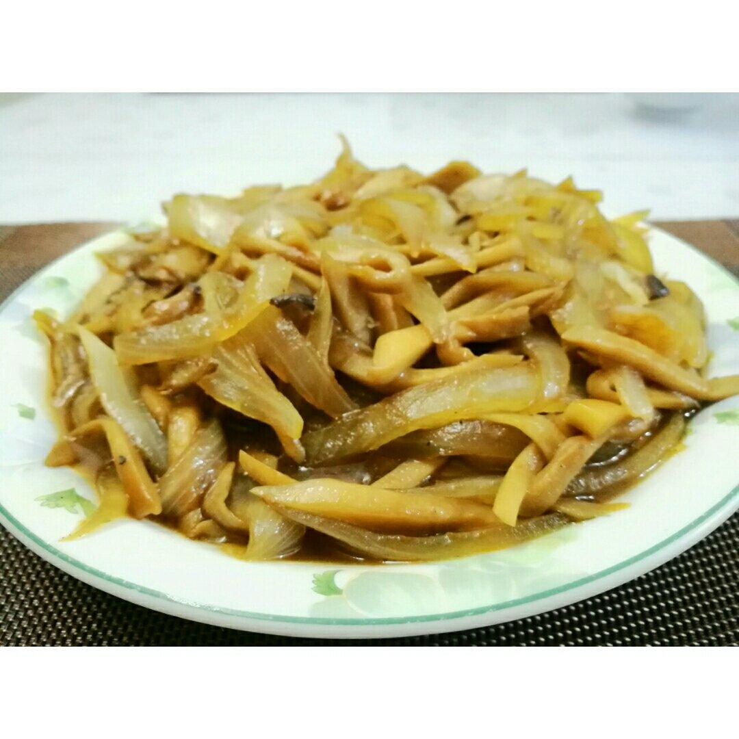 洋葱遇到杏鲍菇