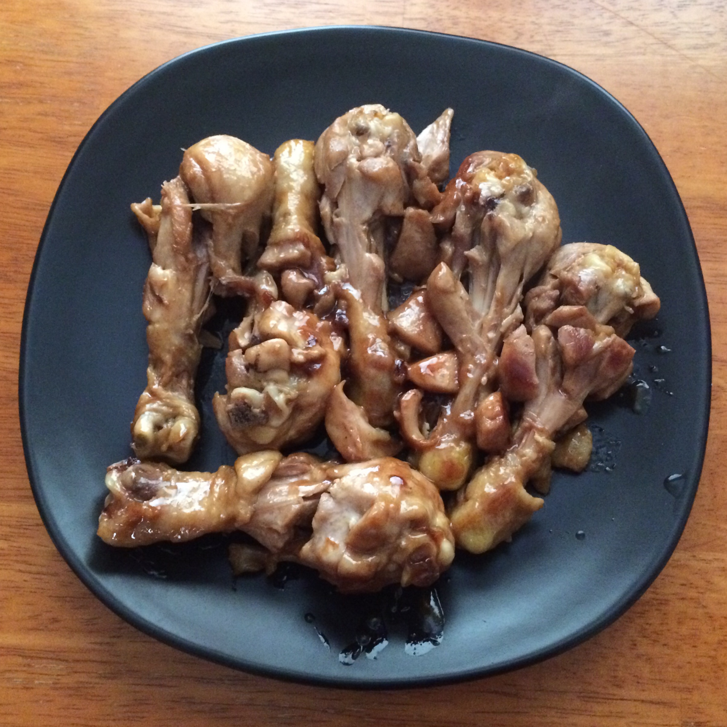 秘制酱油鸡腿