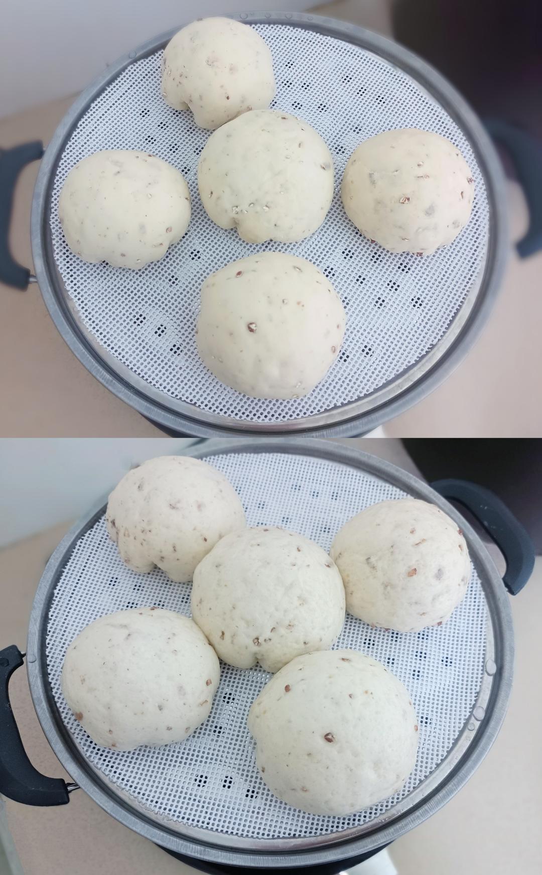 燕麦绿豆包｜清热解毒粗粮包