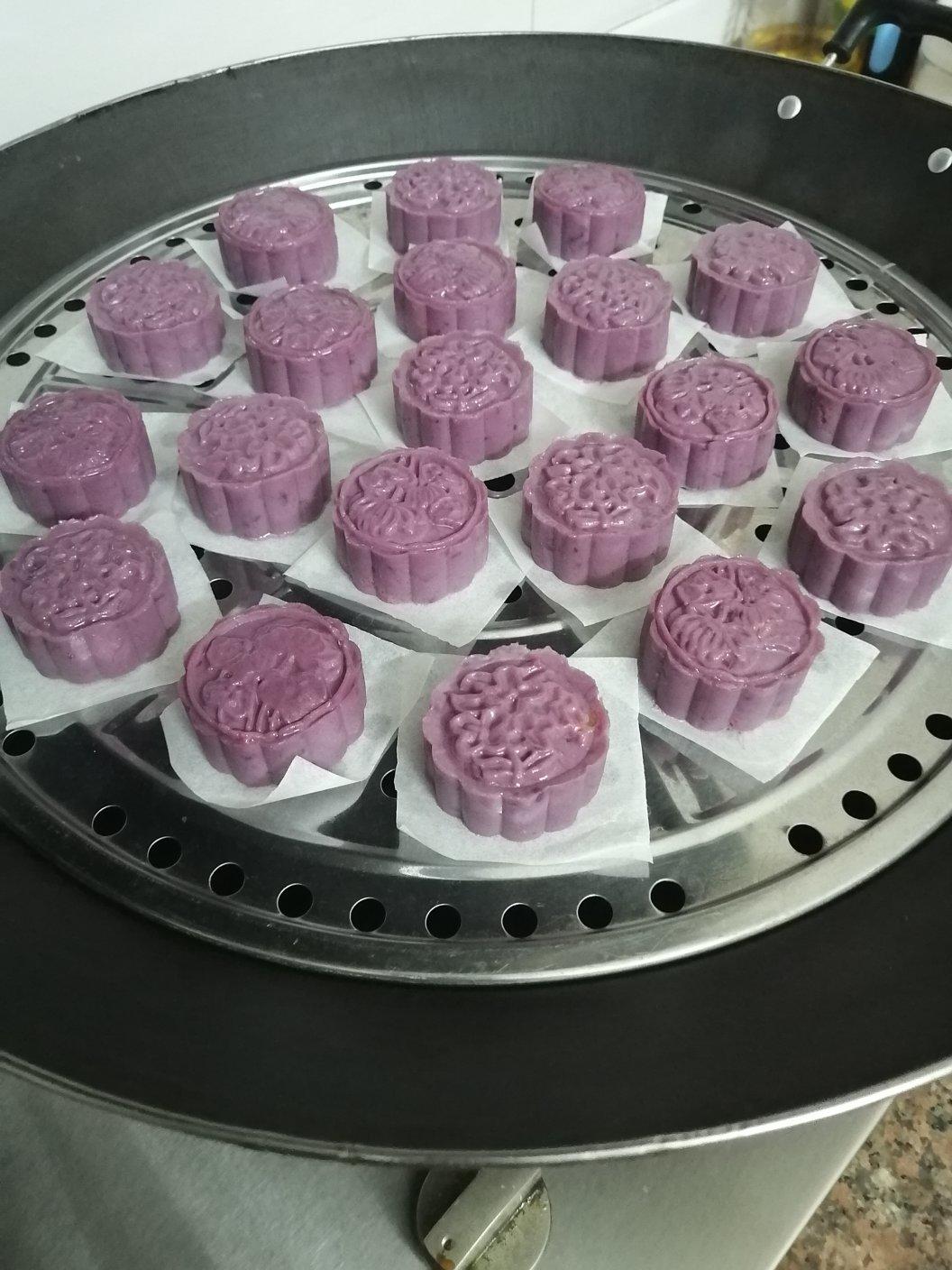 糯叽叽的蒸红薯饼【低糖低脂】