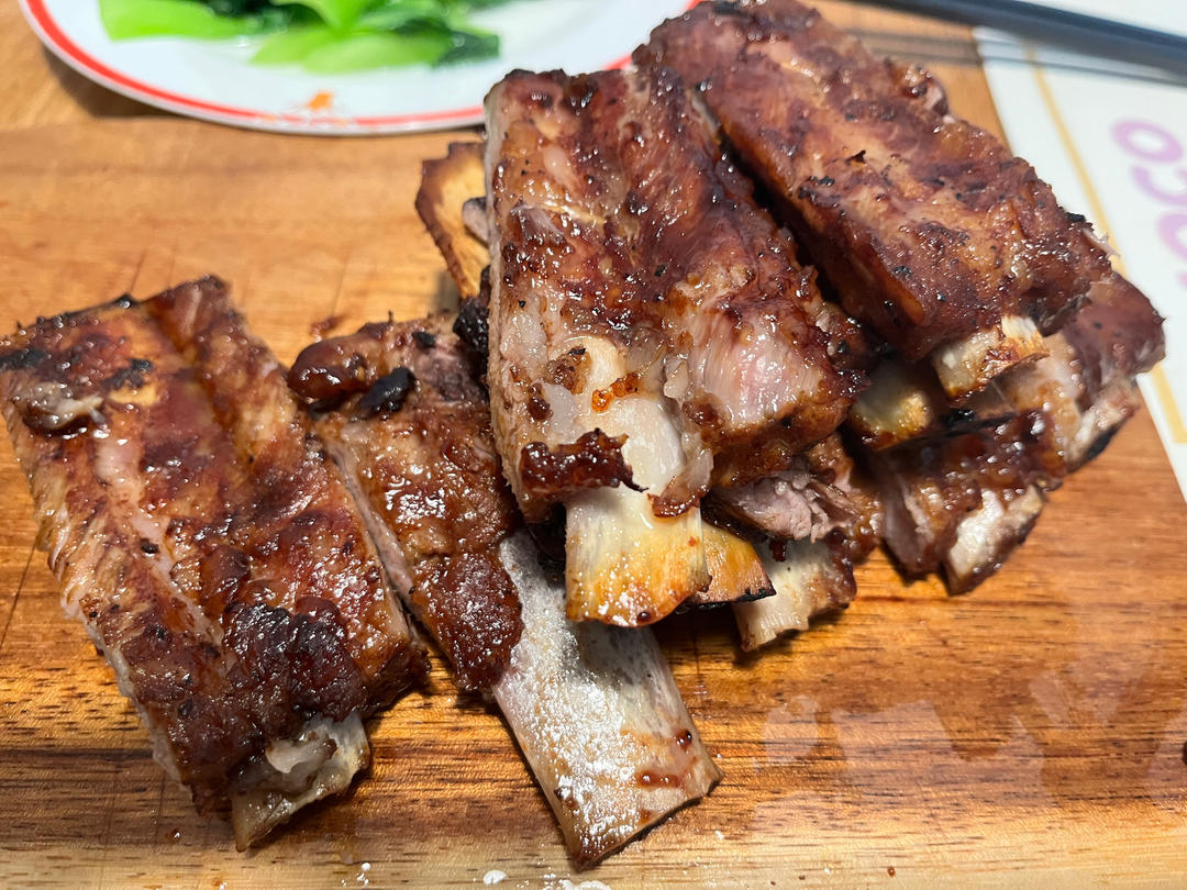 美式烤猪肋排