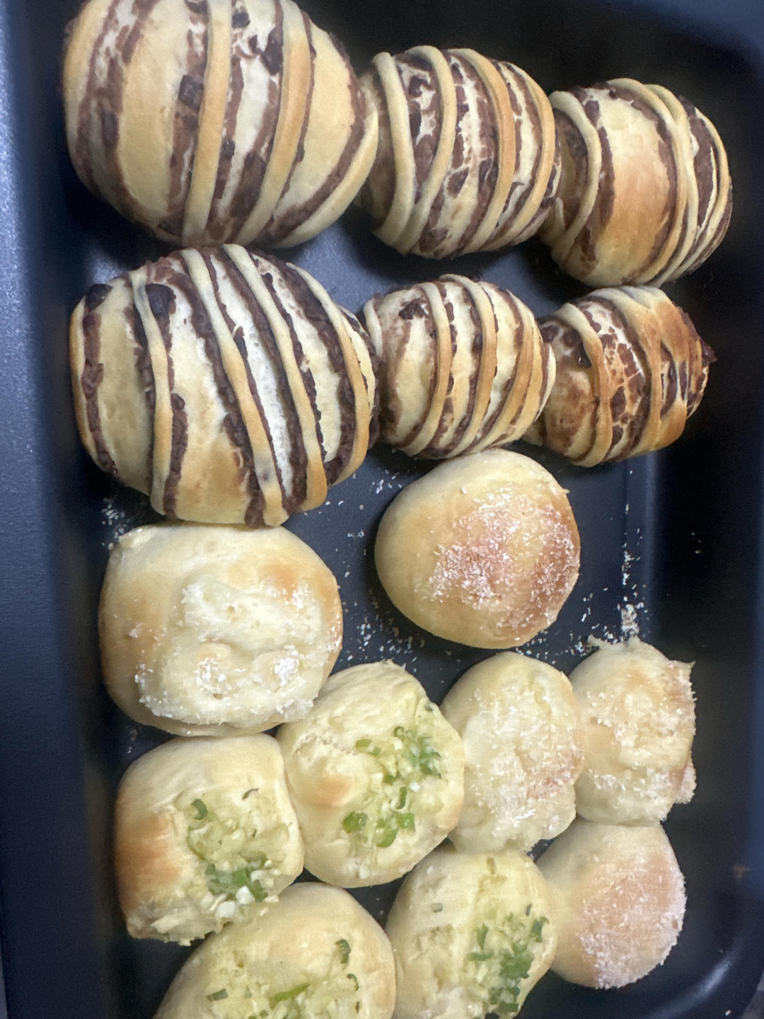 一个面团做4种口味面包！松软可口巨美味！
