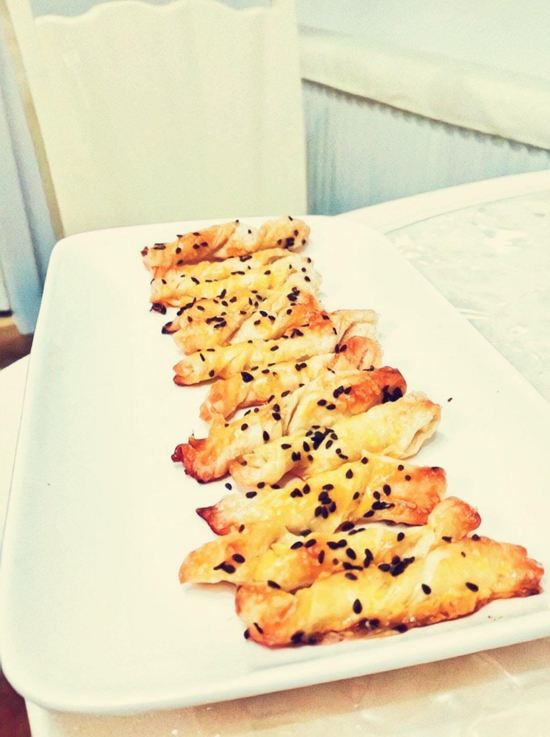 手抓饼的100种神仙吃法❗️手抓饼做的可颂～