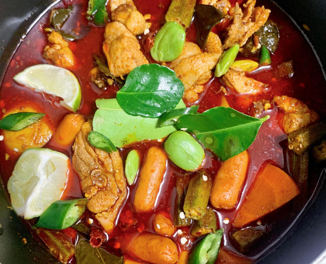 魔鬼咖喱 ( Devil Curry, Kari Debal ) 克里斯坦 (Kristang)传统菜肴 🌶🌶🌶的做法