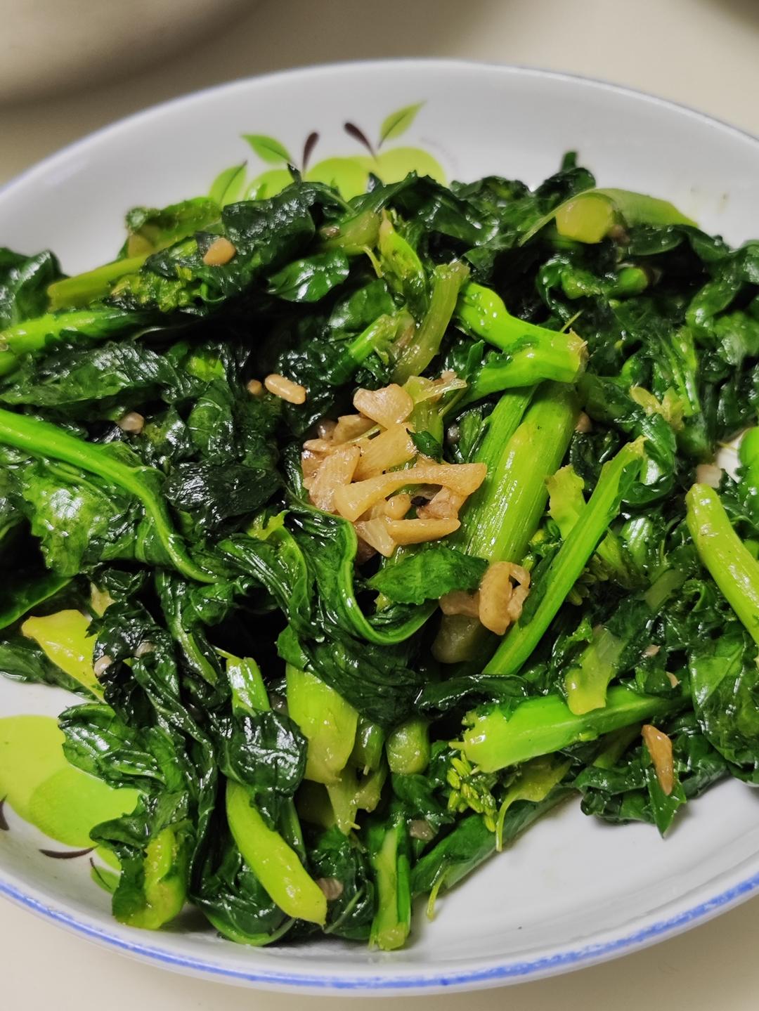 蒜蓉油麦菜（蚝油）