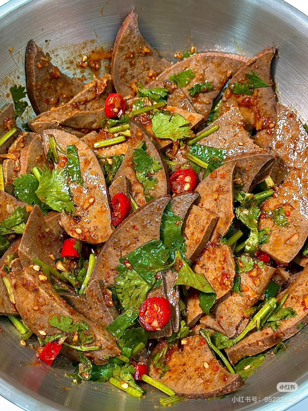 凉拌猪肝（下饭菜，凉菜）的做法