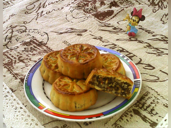 广式冬蓉五仁月饼的做法