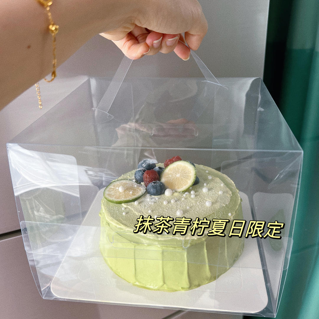 抹茶奶油蛋糕—做法简单颜值超高