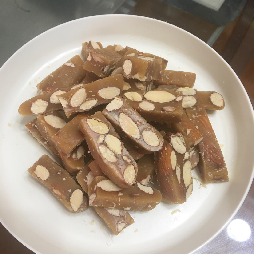 焦糖海盐杏仁太妃糖·免熬焦糖酱一次完成